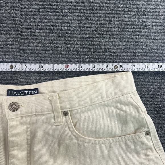 Women’s Galton Jeanswear White Capri Jeans W34xL21 - Picture 7 of 8